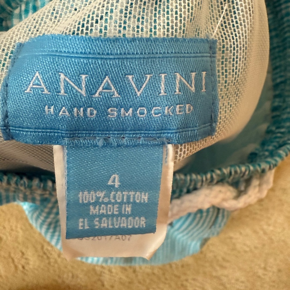 Anavini Smocked Finding Nemo Swim Trunks - Picture 4 of 4
